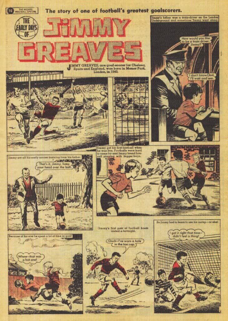 Football's Comic Book Heroes new book. Page 7 Comics UK