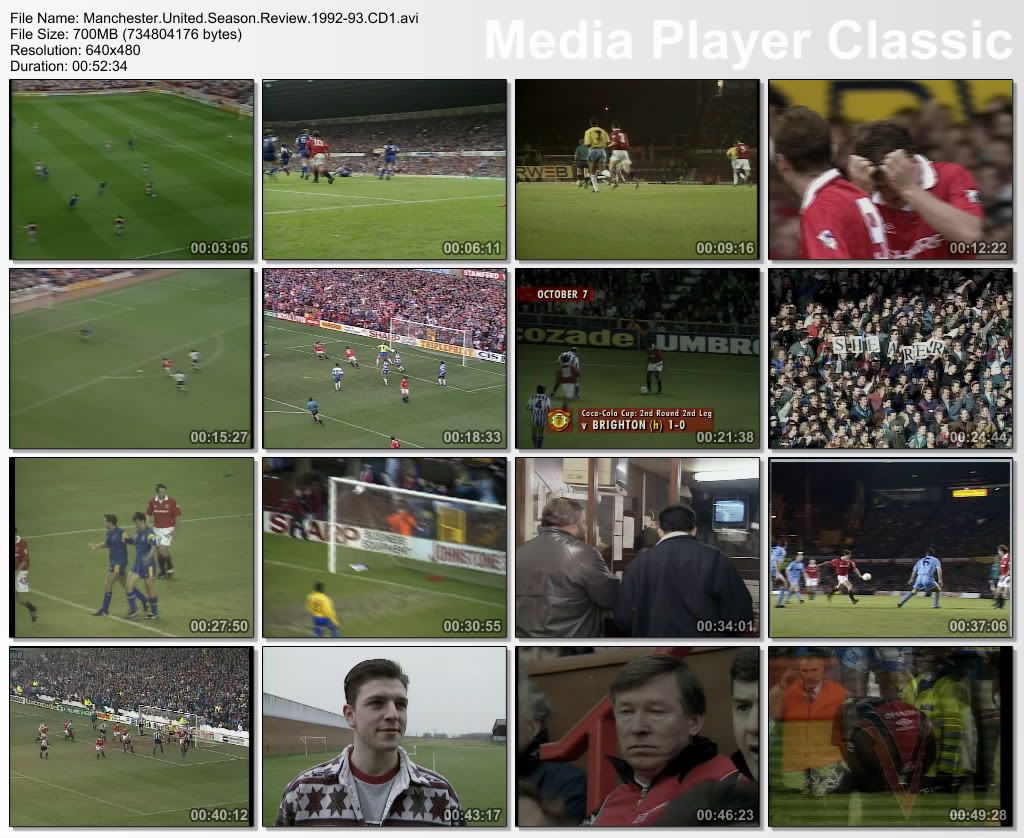 Manchester United Season Review 1992 93 (1993)[UN(XviD)] DW Staff Approved preview 0