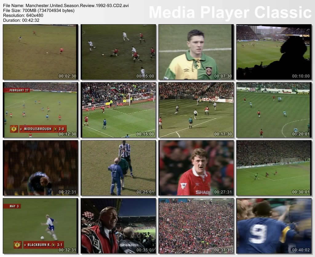 Manchester United Season Review 1992 93 (1993)[UN(XviD)] DW Staff Approved preview 1