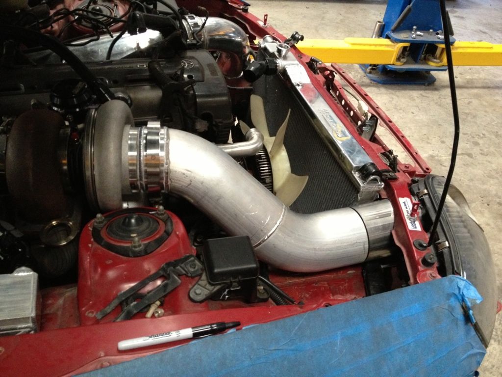 Custom Built Headlight Intake System