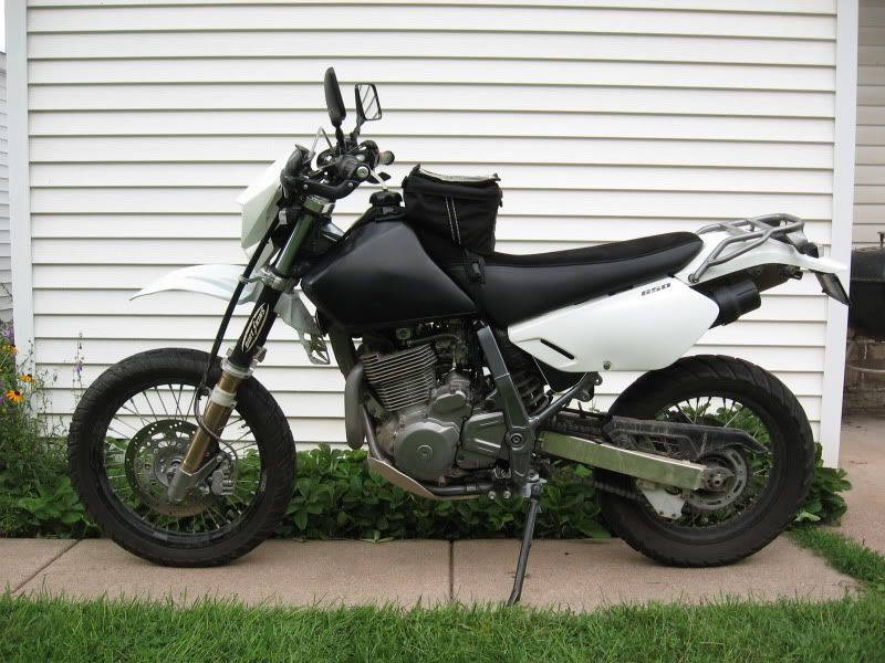 dr650 adventure bike