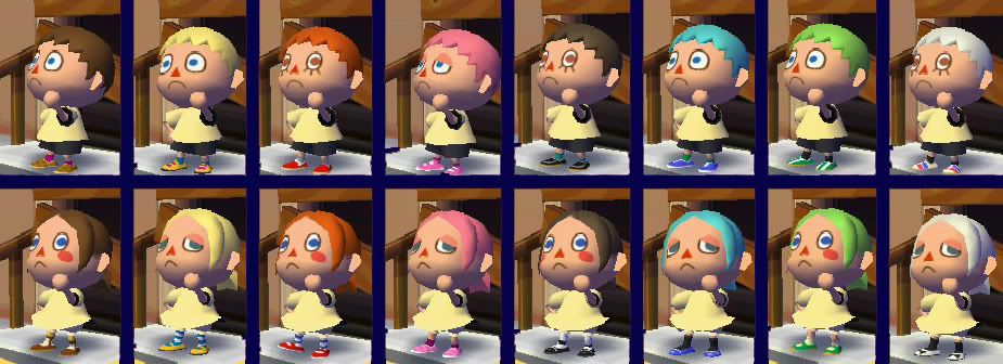 Greeting, This post summarize the work of hairstyle animal crossing experts 