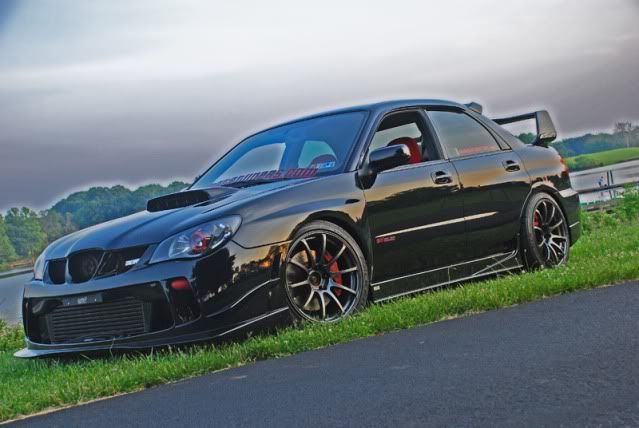 Heavily modified 06 STi