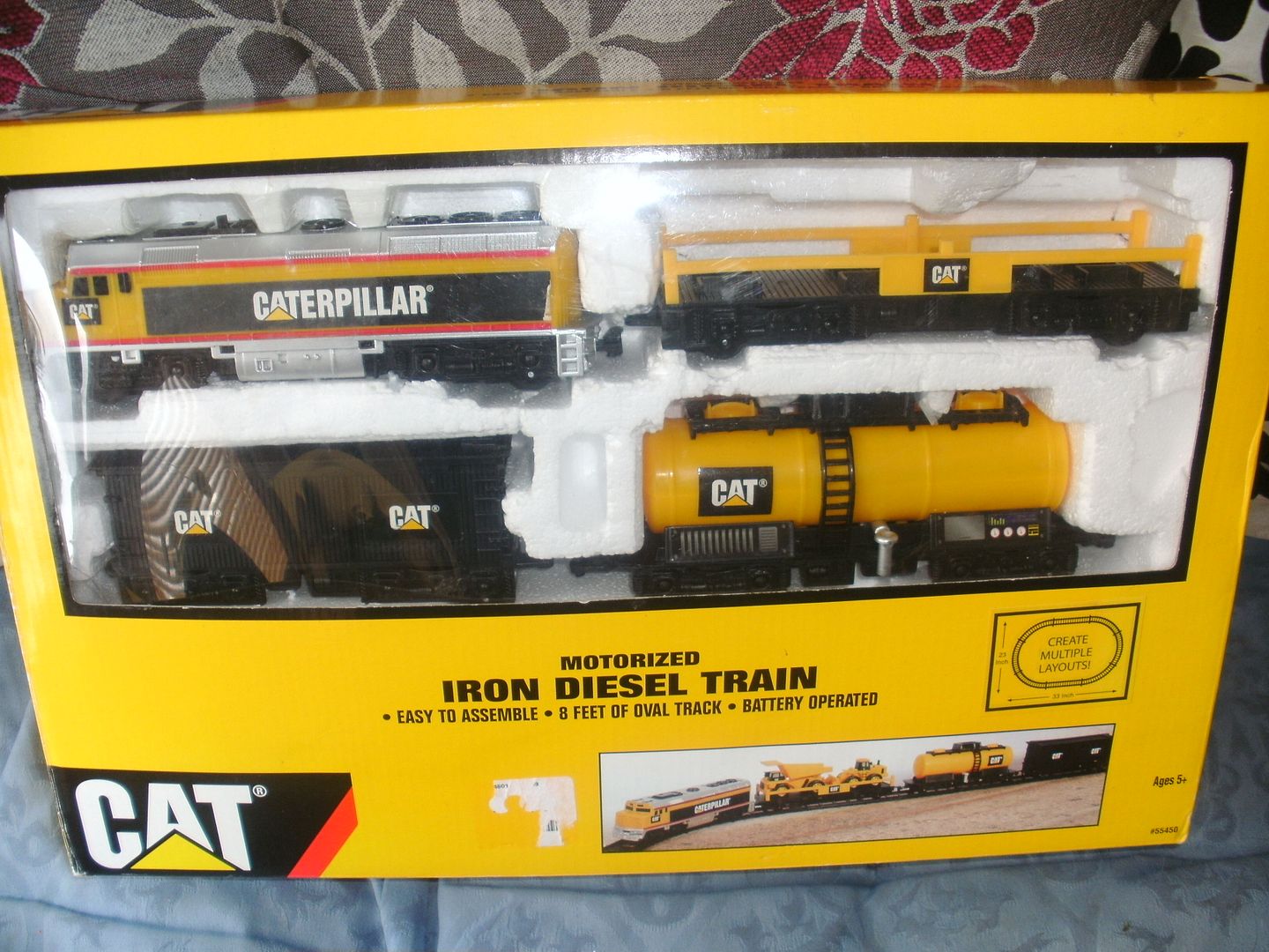 caterpillar battery operated toys